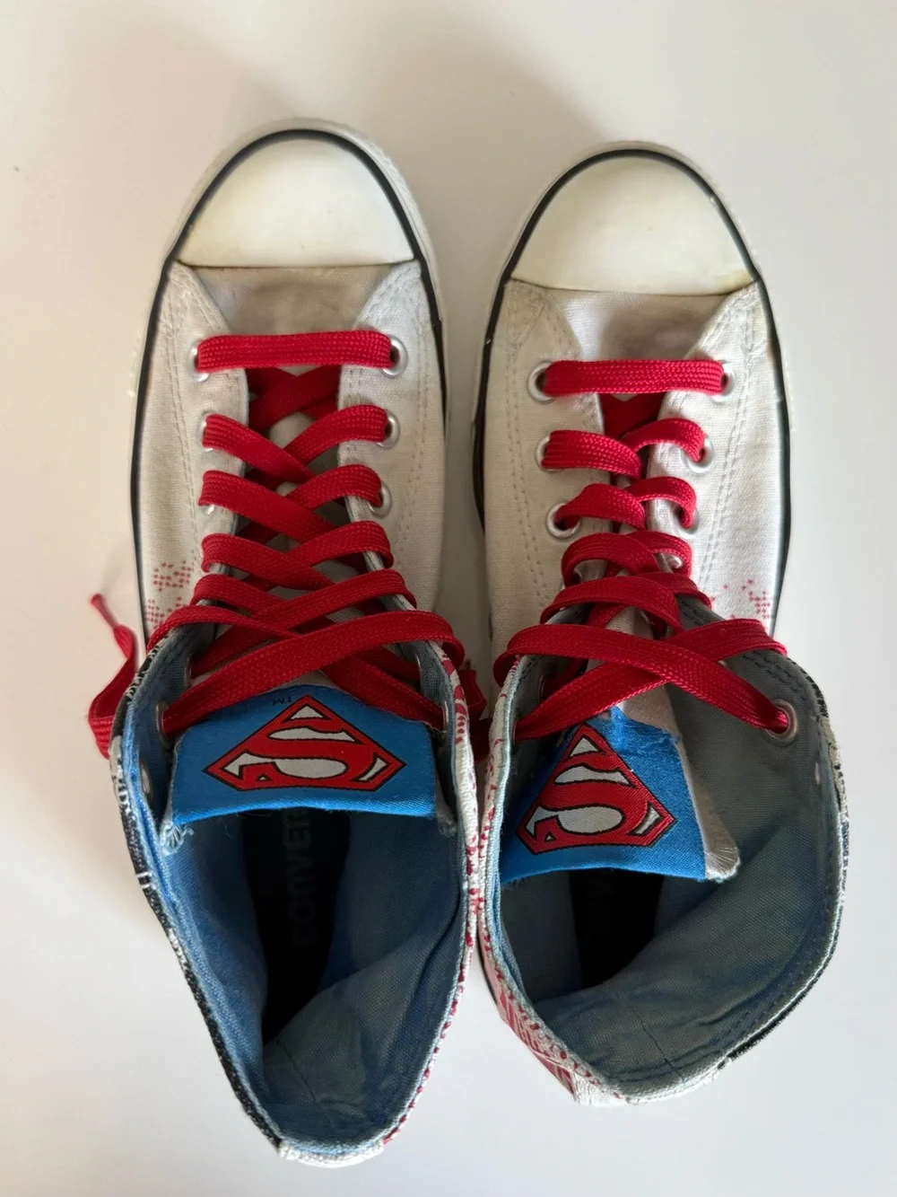 Converse DC Comics Superman high top sneakers